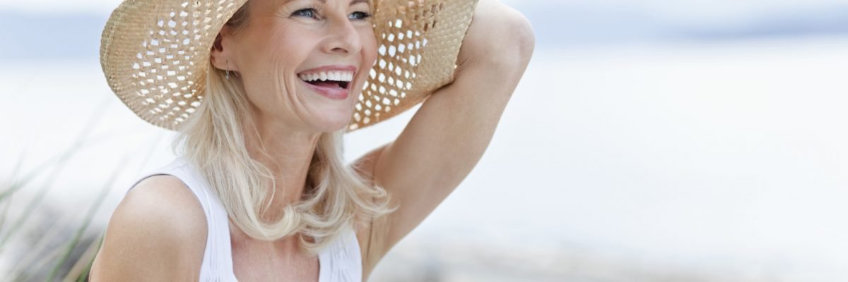 Portrait of smiling mature woman